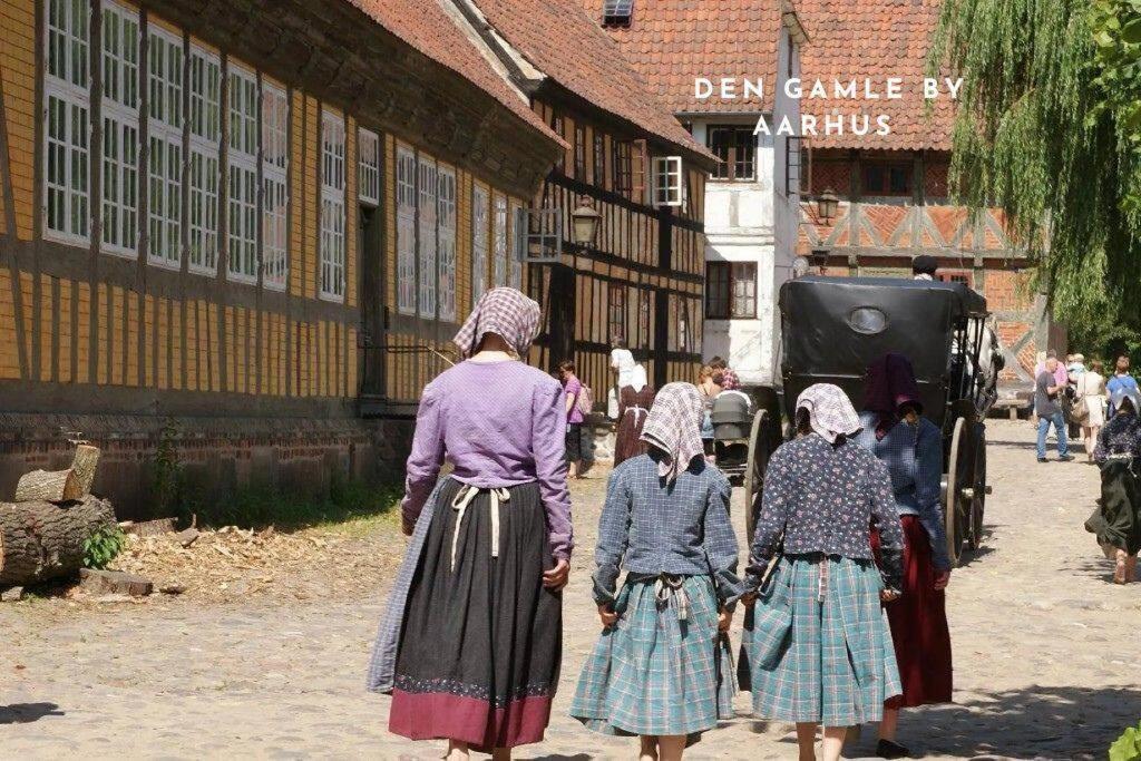Апартаменти Bo Med Stil Og Udsigt Til Aarhus Lystbadehavn Екстер'єр фото