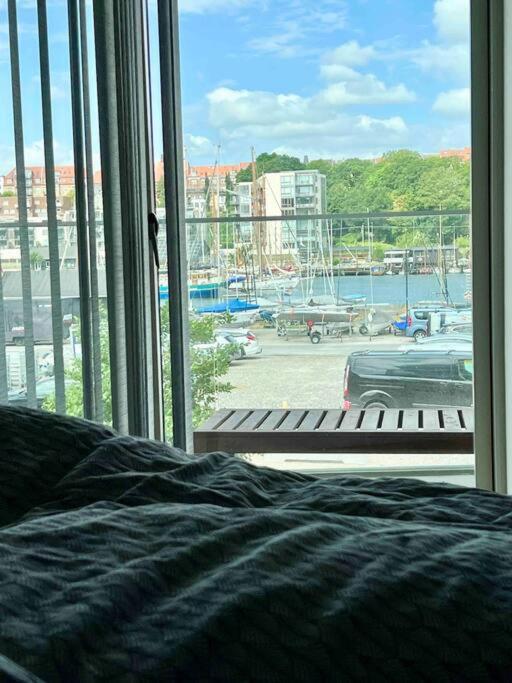 Апартаменти Bo Med Stil Og Udsigt Til Aarhus Lystbadehavn Екстер'єр фото