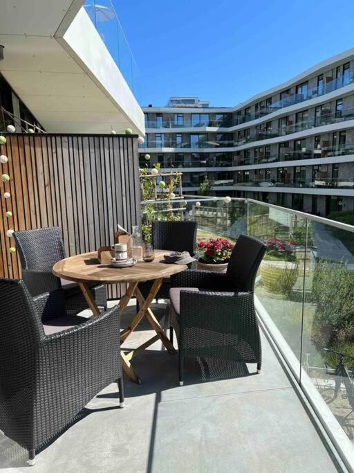 Апартаменти Bo Med Stil Og Udsigt Til Aarhus Lystbadehavn Екстер'єр фото