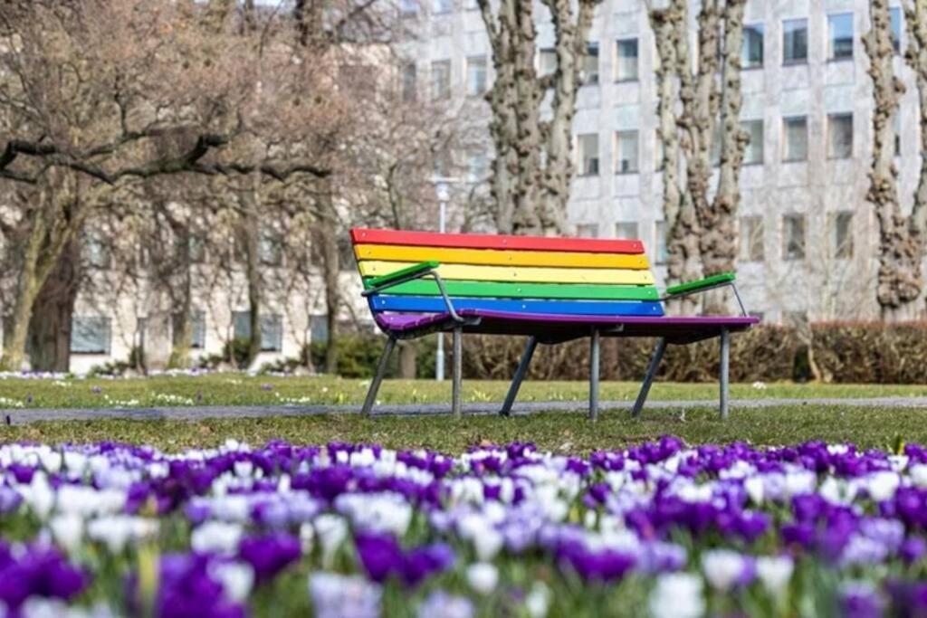 Апартаменти Bo Med Stil Og Udsigt Til Aarhus Lystbadehavn Екстер'єр фото